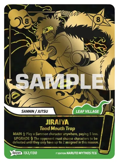 Jiraiya - Toad Mouth Trap