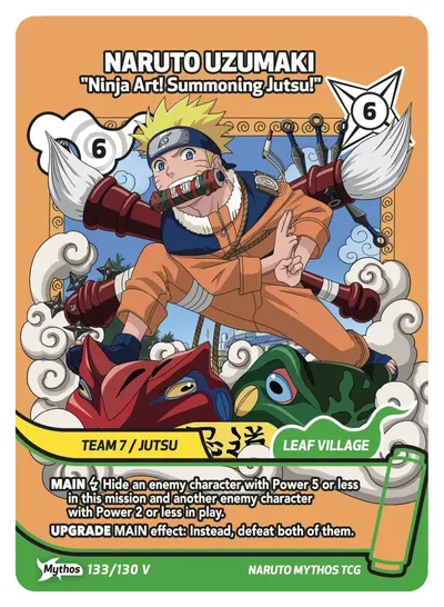Naruto Uzumaki - Ninja Art! Summoning Jutsu!