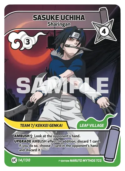 Sasuke Uchiha - Sharingan