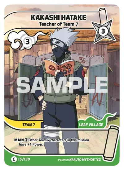 Kakashi Hatake - Teacher of Team 7