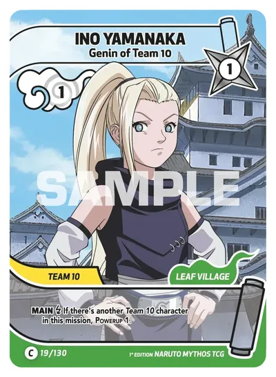 Ino Yamanaka - Genin of Team 10