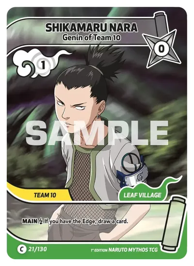 Shikamaru Nara - Genin of Team 10