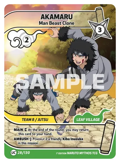Akamaru - Man Beast Clone