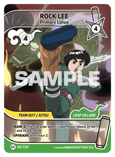 Rock Lee - Primary Lotus