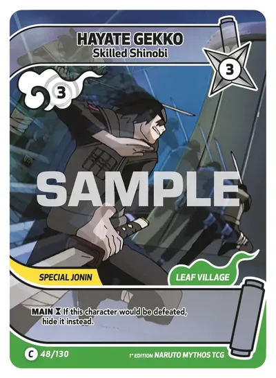Hayate Gekko - Skilled Shinobi