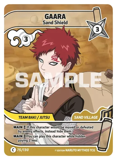 Gaara - Sand Shield