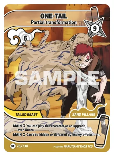 One-Tail - Partial transformation