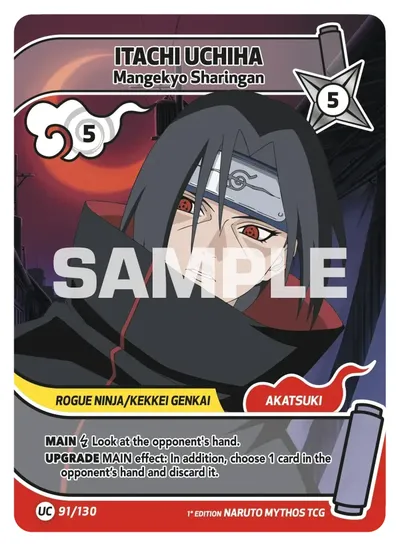 Itachi Uchiha - Mangekyo Sharingan