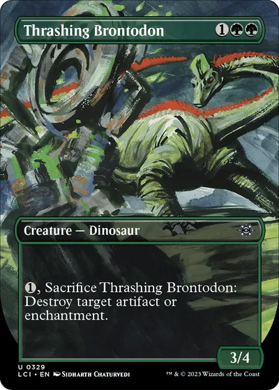 Thrashing Brontodon