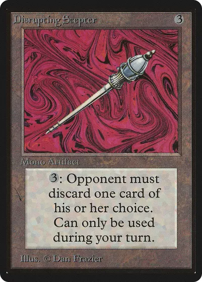 Disrupting Scepter