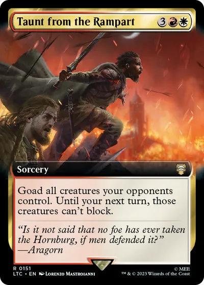 Taunt from the Rampart