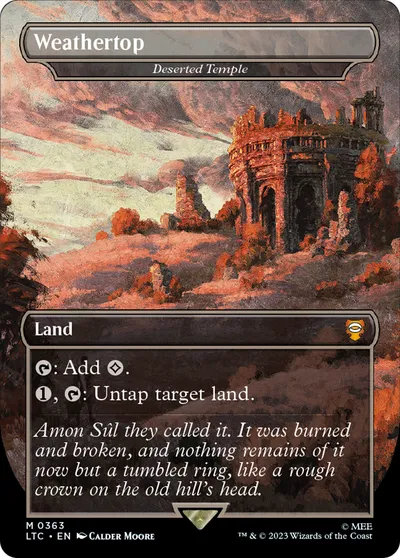 Deserted Temple