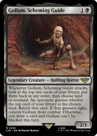 Gollum, Scheming Guide