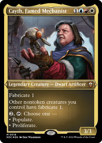 Cayth, Famed Mechanist