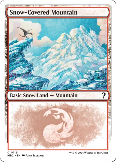 Snow-Covered Mountain