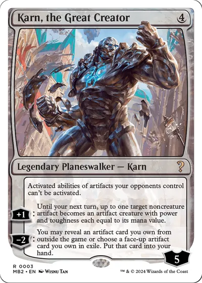 Karn, the Great Creator