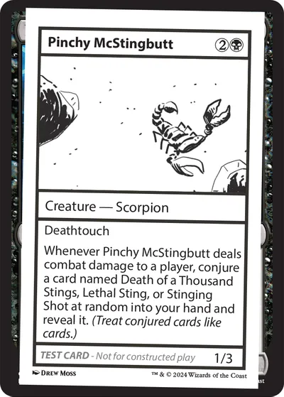 Pinchy McStingbutt
