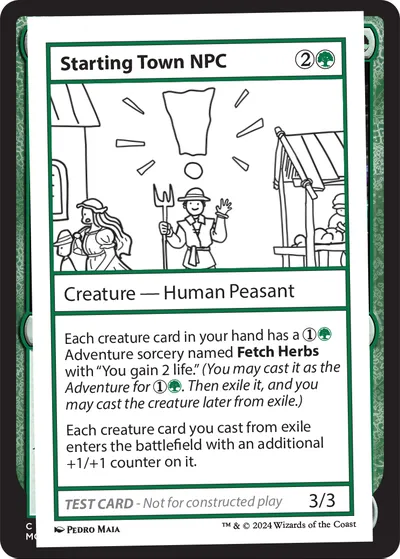 Starting Town NPC