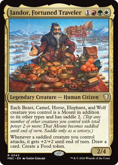 Jandor, Fortuned Traveler