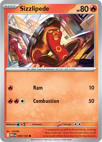 Sizzlipede