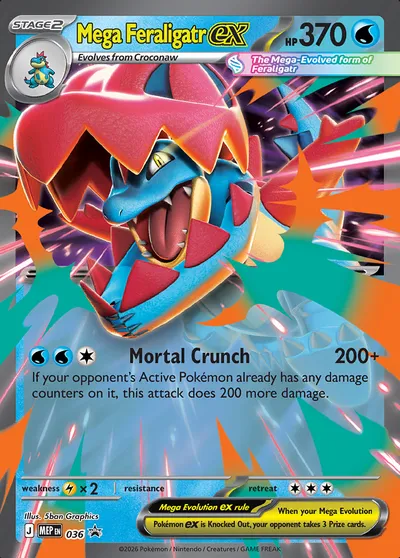 Mega Feraligatr ex