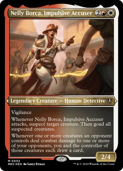 Nelly Borca, Impulsive Accuser