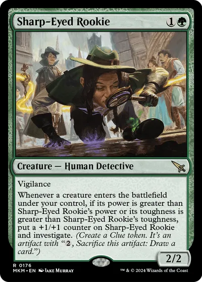Sharp-Eyed Rookie