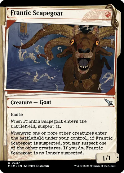 Frantic Scapegoat