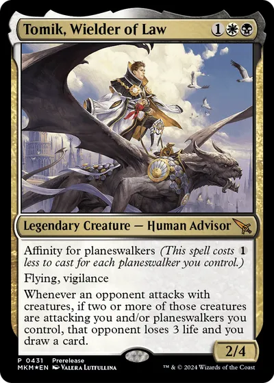 Tomik, Wielder of Law