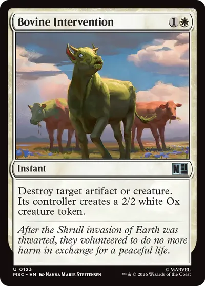 Bovine Intervention