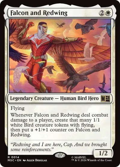 Falcon and Redwing
