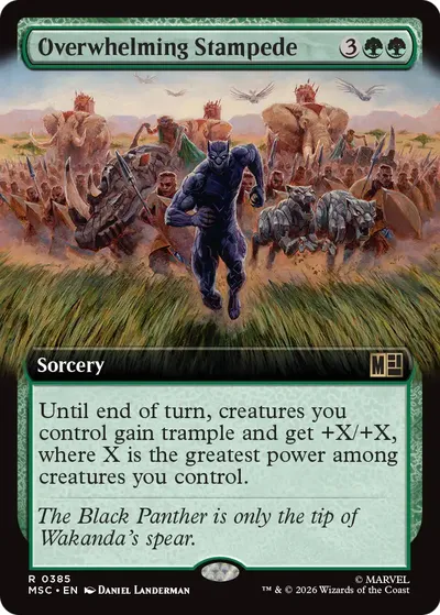 Overwhelming Stampede