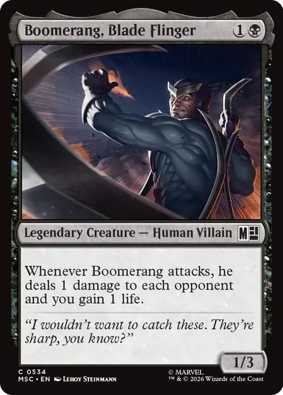 Boomerang, Blade Flinger