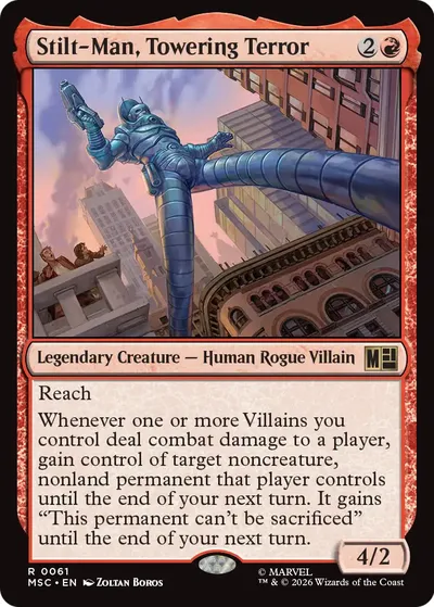 Stilt-Man, Towering Terror