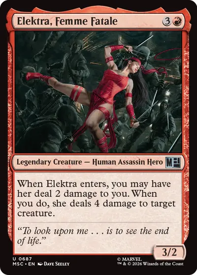 Elektra, Femme Fatale