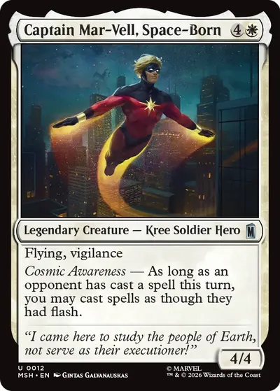 Captain Mar-Vell, Space-Born