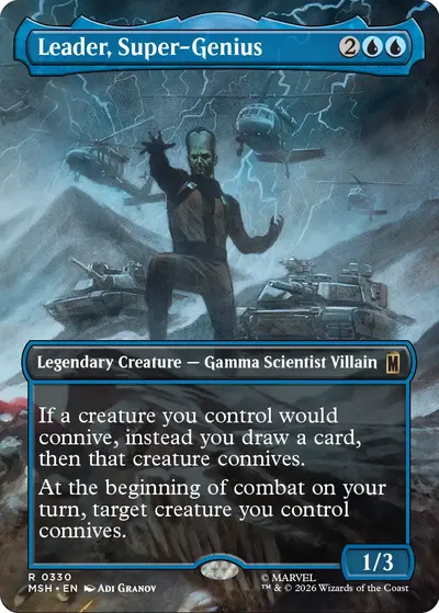 Leader, Super-Genius
