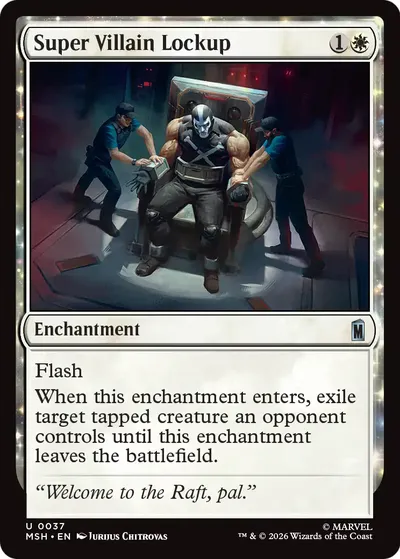 Super Villain Lockup