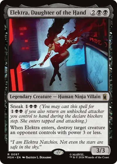 Elektra, Daughter of the Hand