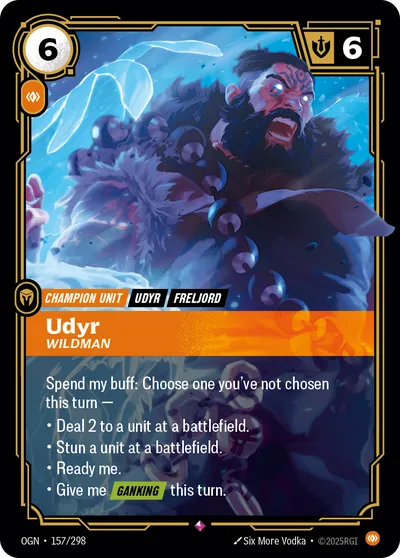 Udyr, Wildman