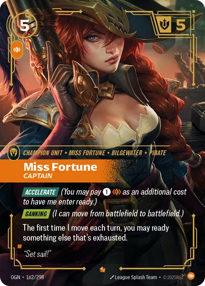 Miss Fortune, Captain