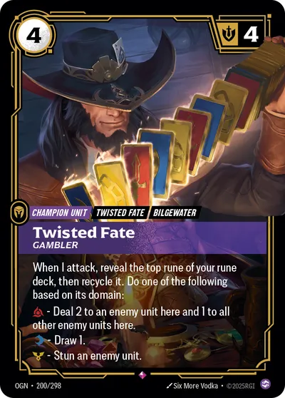 Twisted Fate, Gambler