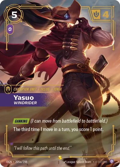 Yasuo, Windrider