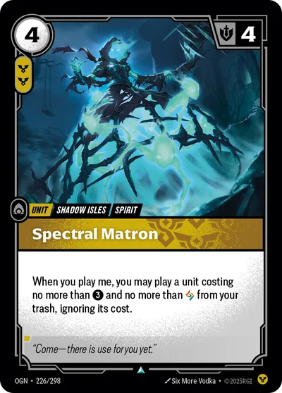 Spectral Matron