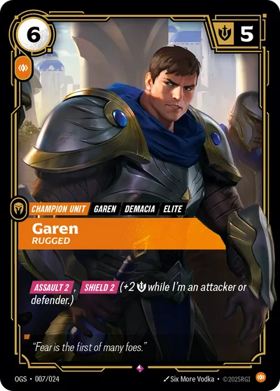Garen, Rugged