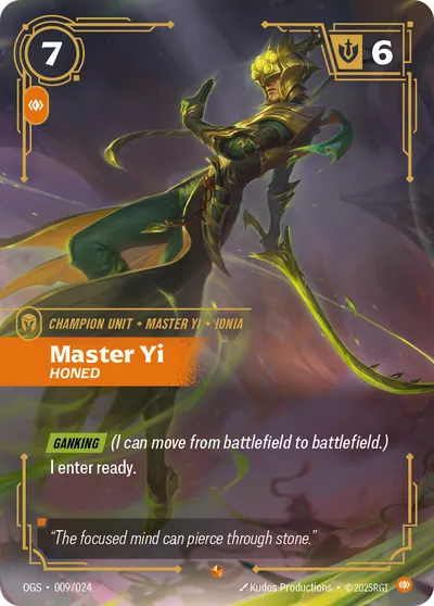Yi, Honed