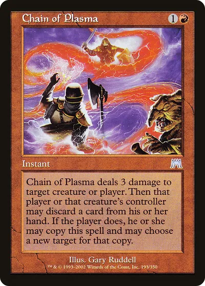 Chain of Plasma
