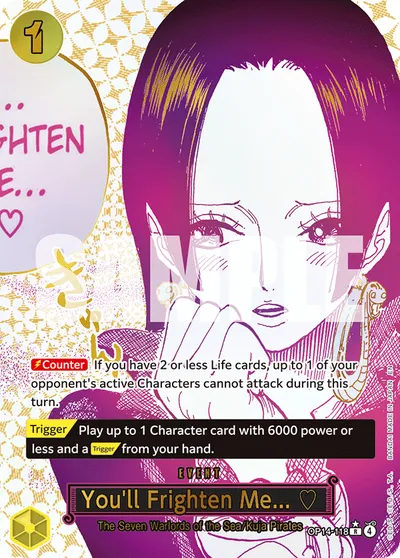 You'll Frighten Me... ♡