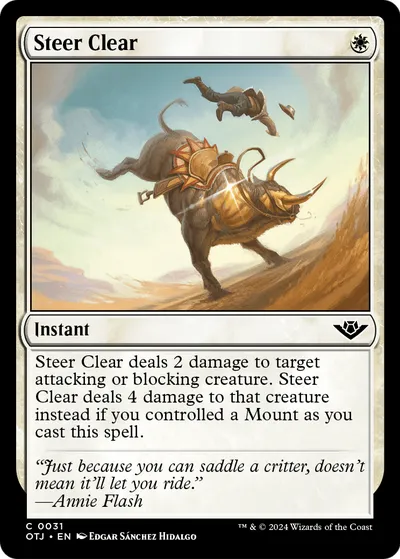 Steer Clear