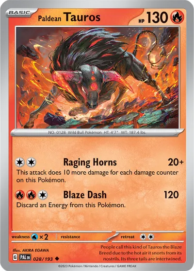 Paldean Tauros